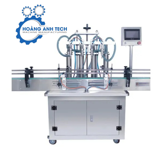 Máy Chiết Rót Dung Dịch Sệt 4 Vòi