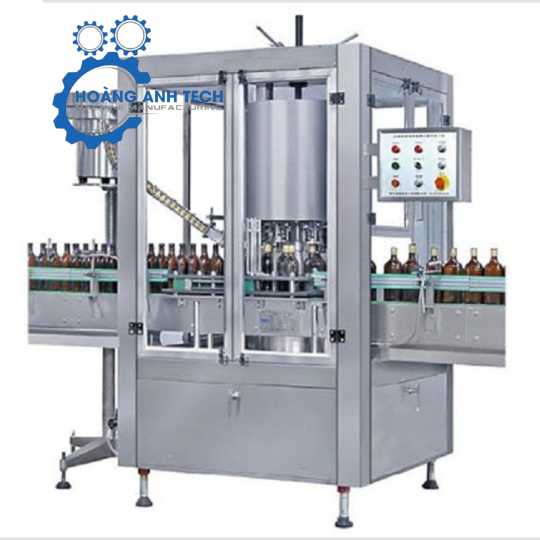 Máy Đóng Nắp Chai Mỹ Phẩm Tự Động